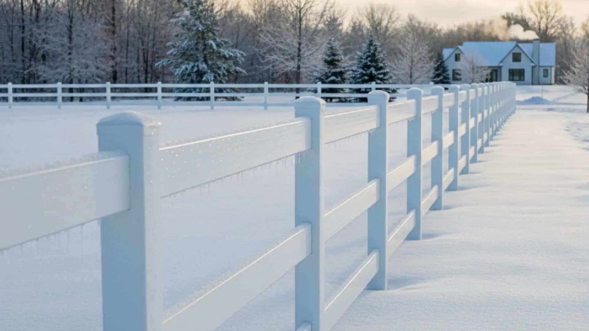 Vinyl Fences Perform Better in Missouri Winters