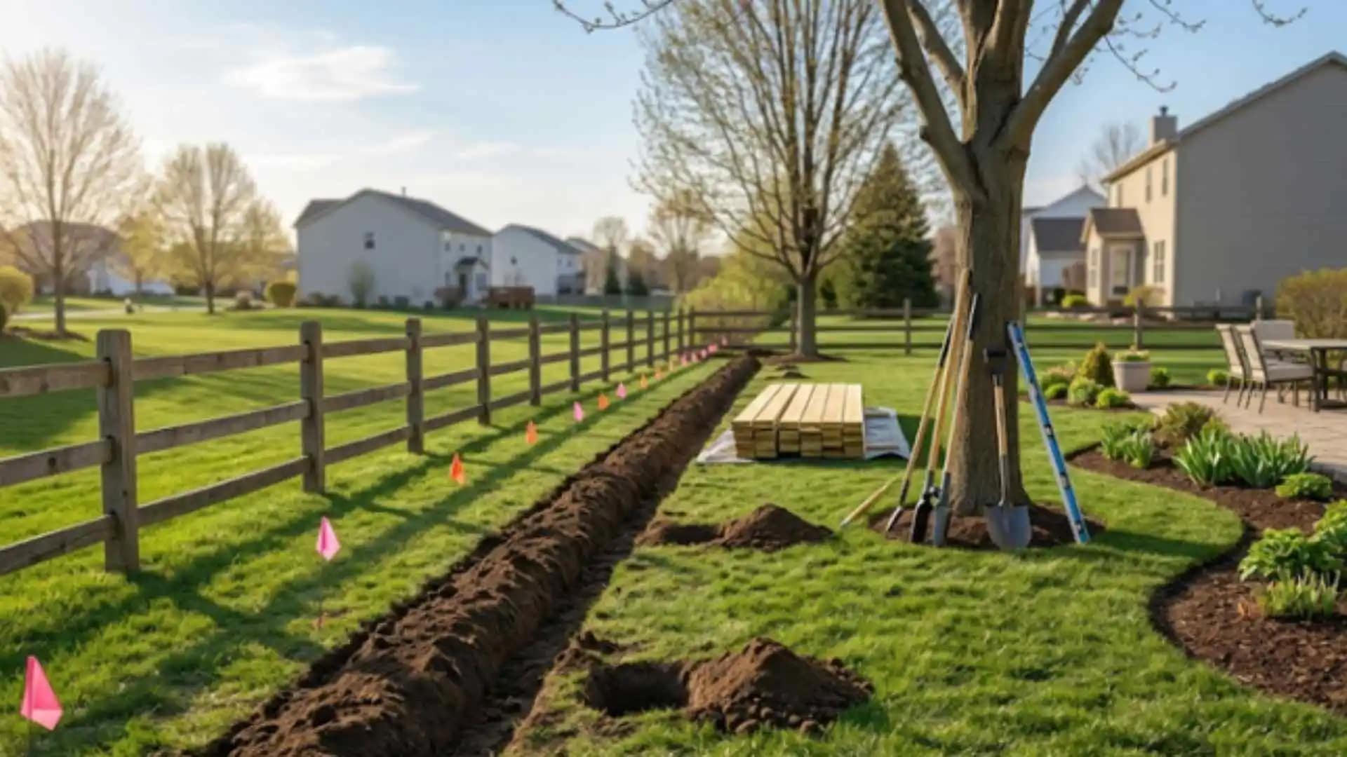 Preparing Your Yard for Spring Fence Installation