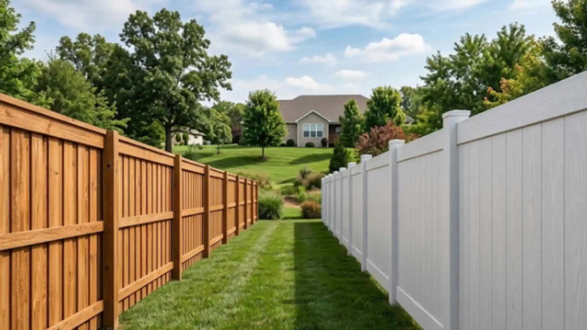 Wood vs. Vinyl Fences in St. Charles MO