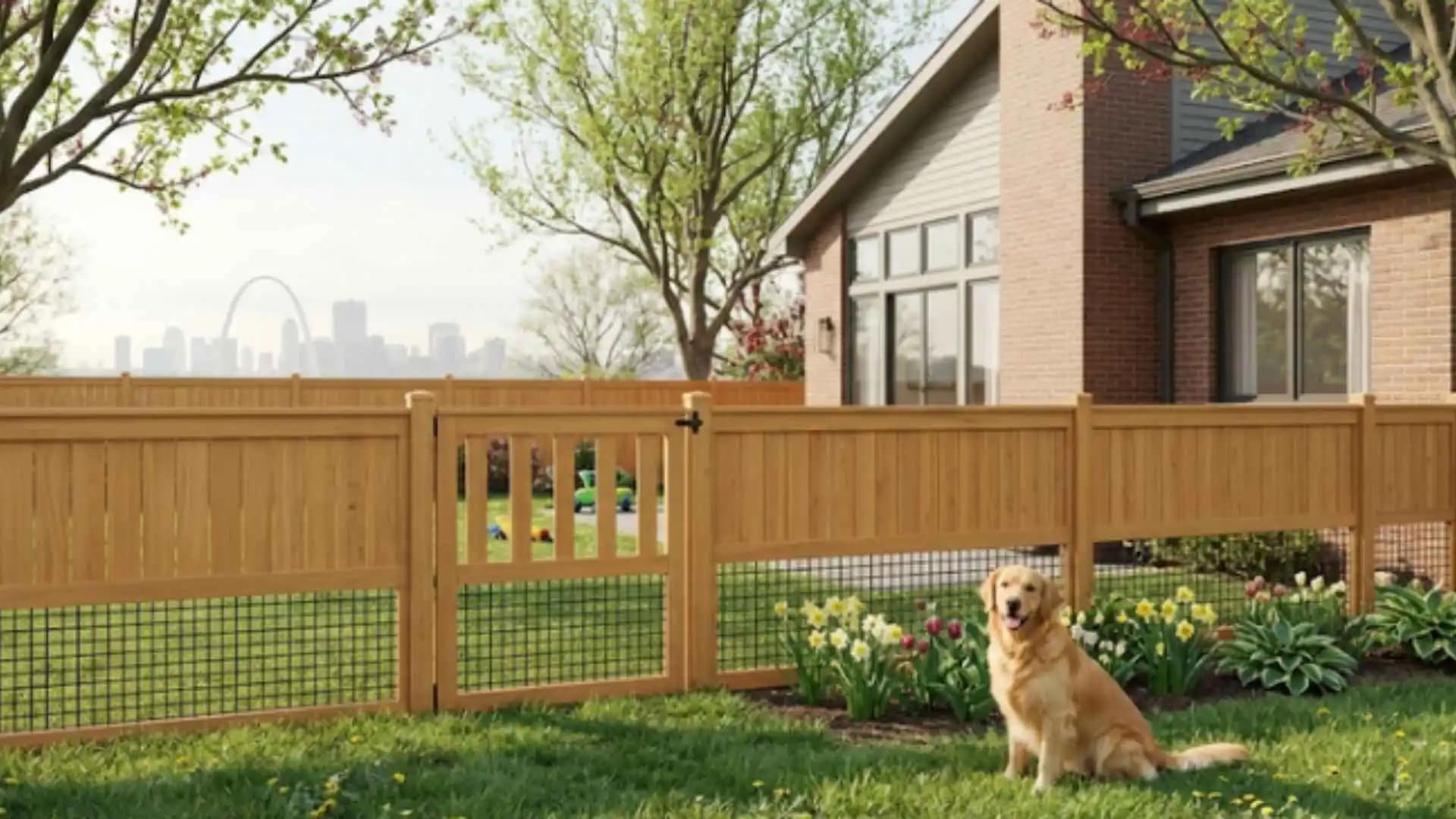 Pet-Friendly Fencing Solutions for St. Louis Homes Spring
