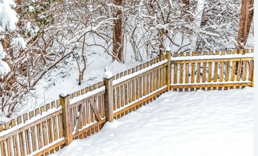Fence Repairs Before Winter