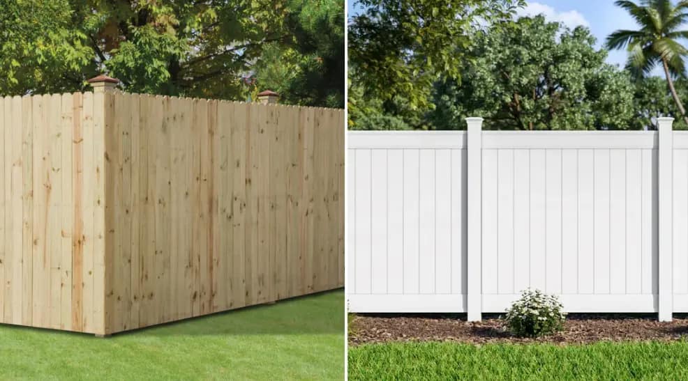 Wood vs. Vinyl Fence in Kirkwood MO